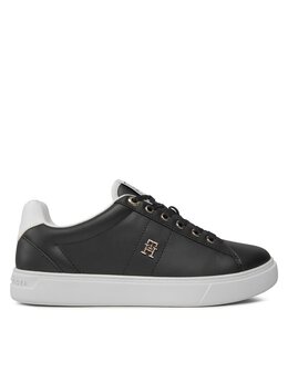 Tommy Hilfiger: Чёрные кроссовки 