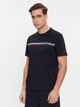 Tommy Hilfiger: Синяя футболка 