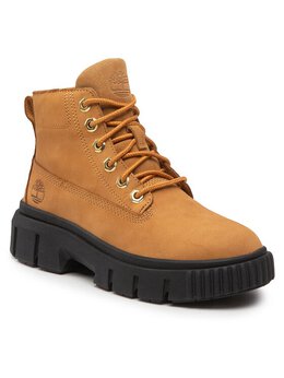 Timberland: Коричневые ботинки 