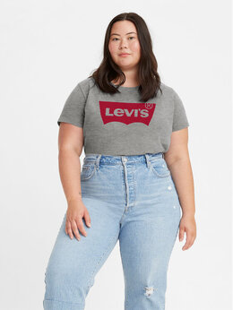 Levi's: Серая футболка 