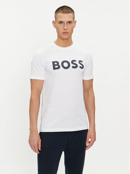 BOSS: Белая футболка 