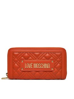 LOVE MOSCHINO: Оранжевый кошелёк 