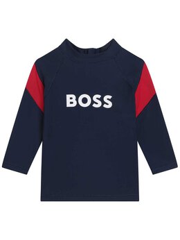 BOSS: Синяя блуза 