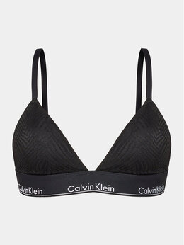 Calvin Klein: Чёрный бюстгальтер 