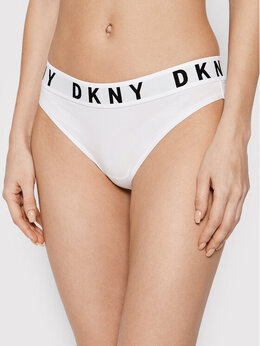 DKNY: Белые трусы 