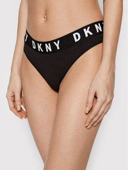 DKNY: Чёрные трусы 