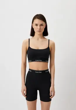 Calvin Klein Performance: Чёрный топ