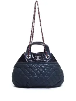 CHANEL Pre-Owned: Чёрная сумка 