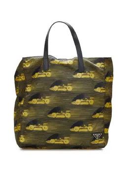 Prada Pre-Owned: Чёрная сумка 