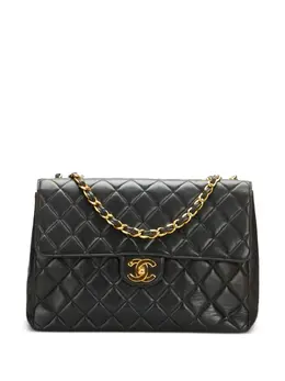 CHANEL Pre-Owned: Чёрная сумка 