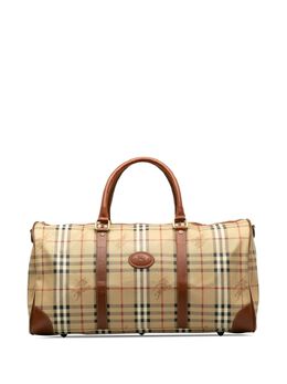 Burberry Pre-Owned: Коричневая сумка