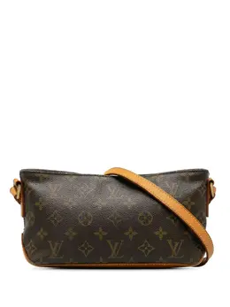 Louis Vuitton Pre-Owned: Коричневая сумка через плечо