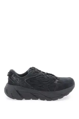 Hoka: Чёрные кроссовки 