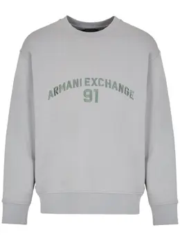 Armani Exchange: Хлопковый свитшот 