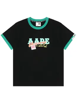 AAPE BY *A BATHING APE®: Футболка с воротником