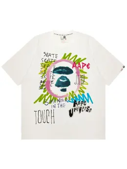 AAPE BY *A BATHING APE®: Футболка с принтом 