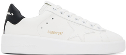 Golden Goose: Чёрные кроссовки  Purestar