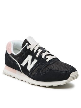 New Balance: Чёрные кроссовки 