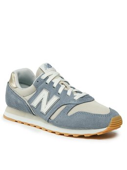 New Balance: Синие кроссовки 