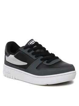 Fila: Чёрные кроссовки 