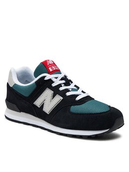New Balance: Чёрные кроссовки 