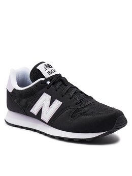 New Balance: Чёрные кроссовки 