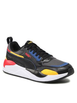 PUMA: Чёрные кроссовки 