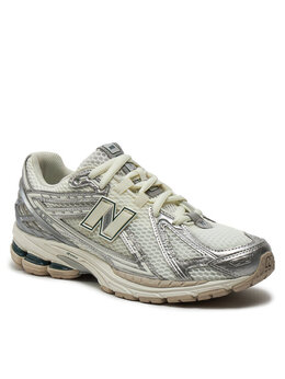 New Balance: Серые кроссовки 