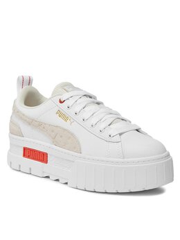 PUMA: Белые кроссовки 