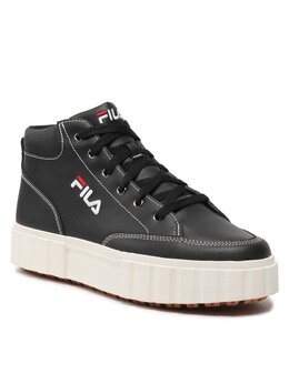 Fila: Чёрные кроссовки 