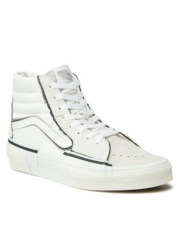 Vans: Белые кроссовки 
