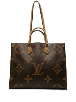 Louis Vuitton Pre-Owned: Коричневая сумка-шоппер