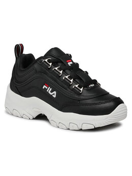 Fila: Чёрные кроссовки 