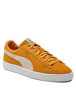 PUMA: Оранжевые кроссовки 