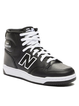 New Balance: Чёрные кроссовки 