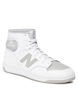 New Balance: Белые кроссовки 