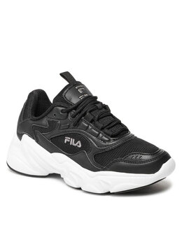 Fila: Чёрные кроссовки 