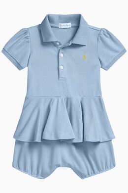 Polo Ralph Lauren: Хлопковый комбинезон