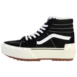 Vans: Чёрные кроссовки  Sk8-Hi