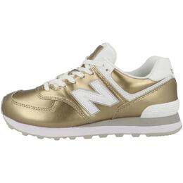 New Balance: Жёлтые кеды  574