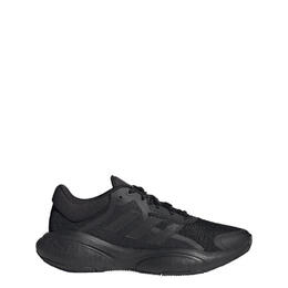 Adidas: Серые кроссовки 