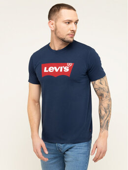 Levi's: Синяя футболка 