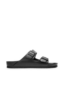 Birkenstock: Чёрные сабо  Arizona Eva