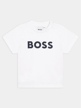 BOSS: Белая футболка 