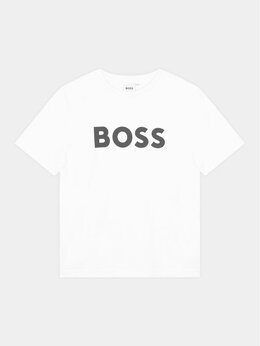 BOSS: Белая футболка 