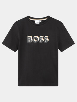 BOSS: Чёрная футболка 