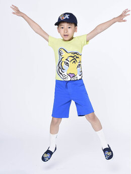 Kenzo Kids: Жёлтая футболка 