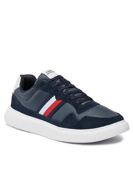 Tommy Hilfiger: Синие кроссовки 