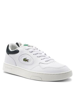 Lacoste: Белые кроссовки