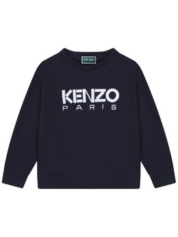 Kenzo Kids: Синяя толстовка 